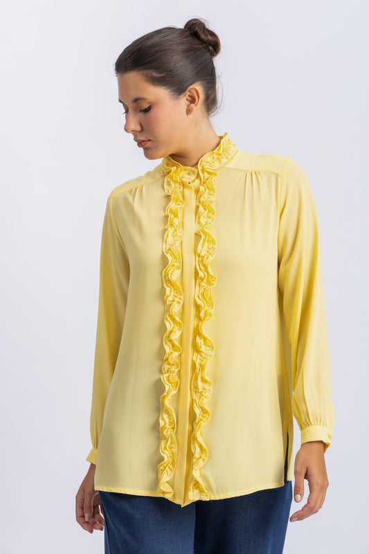 chiffon shirt