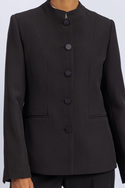 crepe jacket