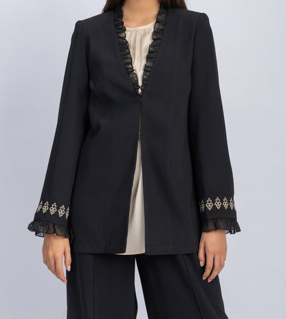 crepe jacket