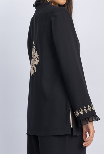 crepe jacket