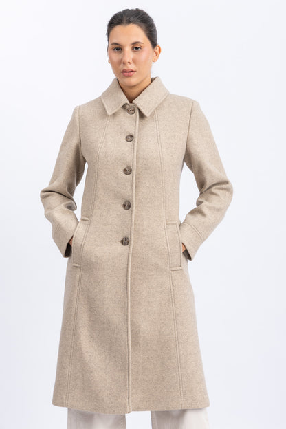 cashmere feel coat