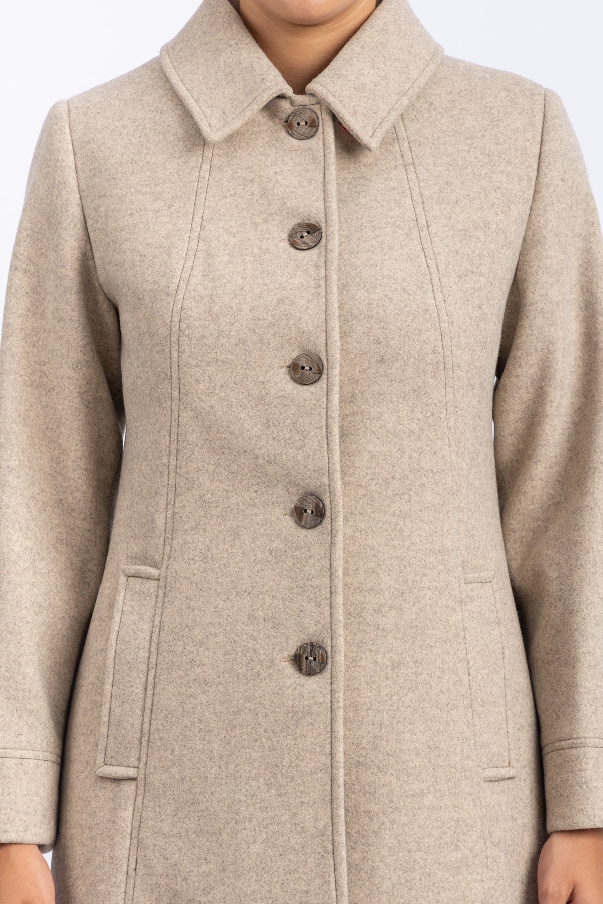 cashmere feel coat