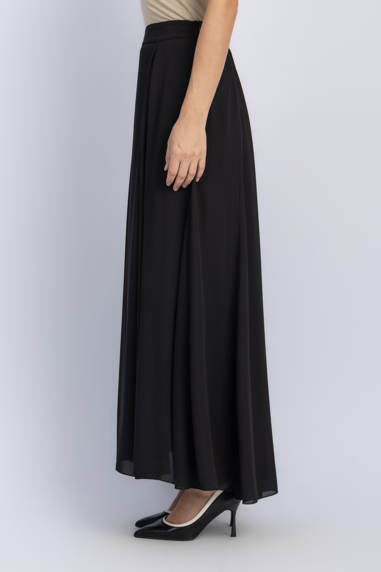 chiffon skirt