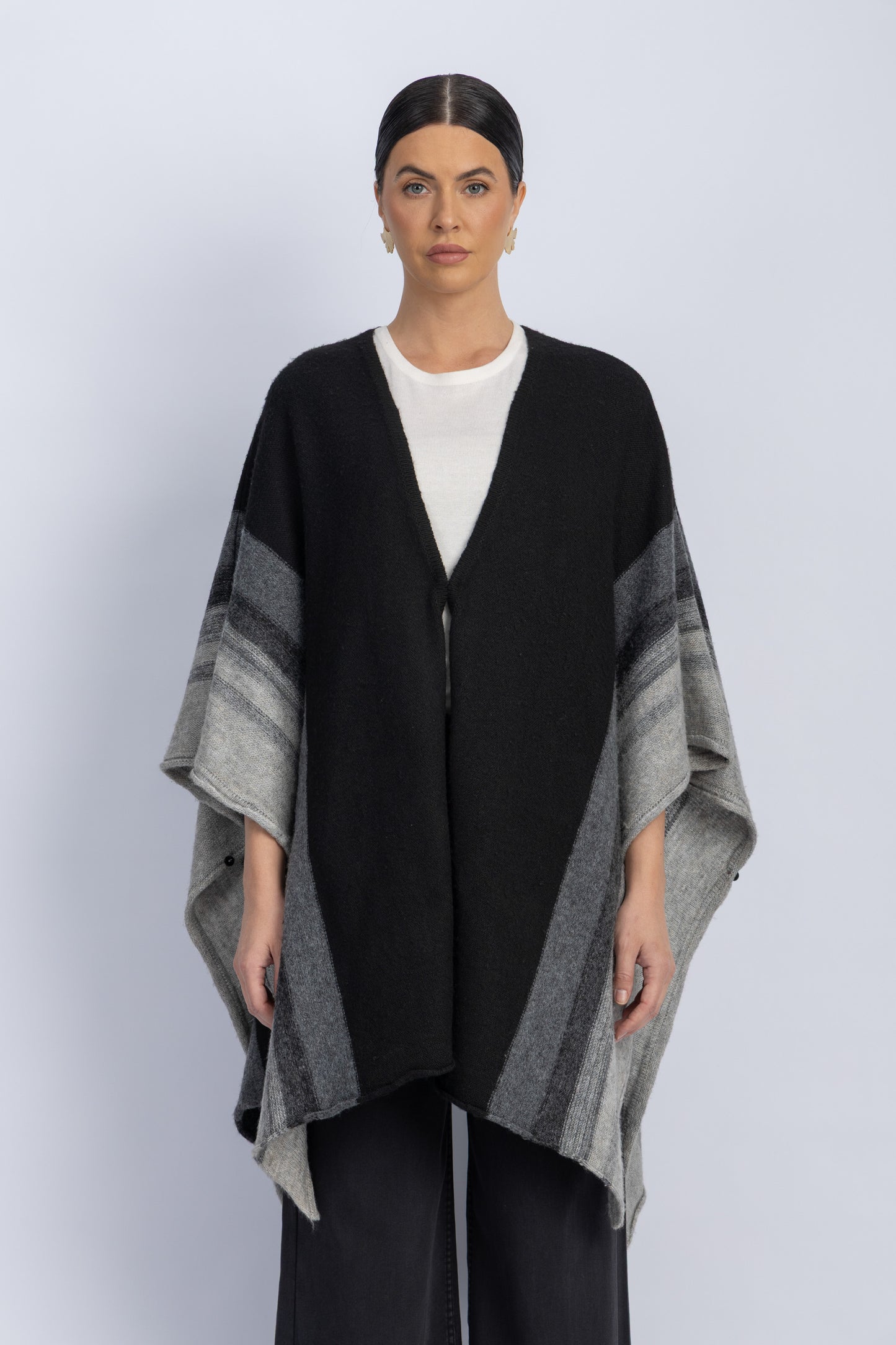 knitwear poncho