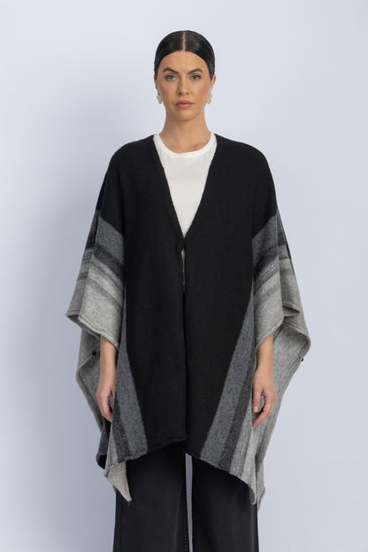 knitwear poncho