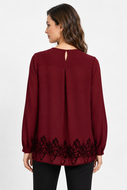 chiffon blouse