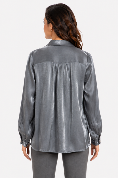 satin blouse