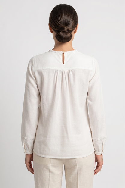 linen blouse
