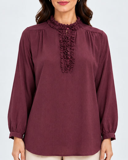 satin blouse