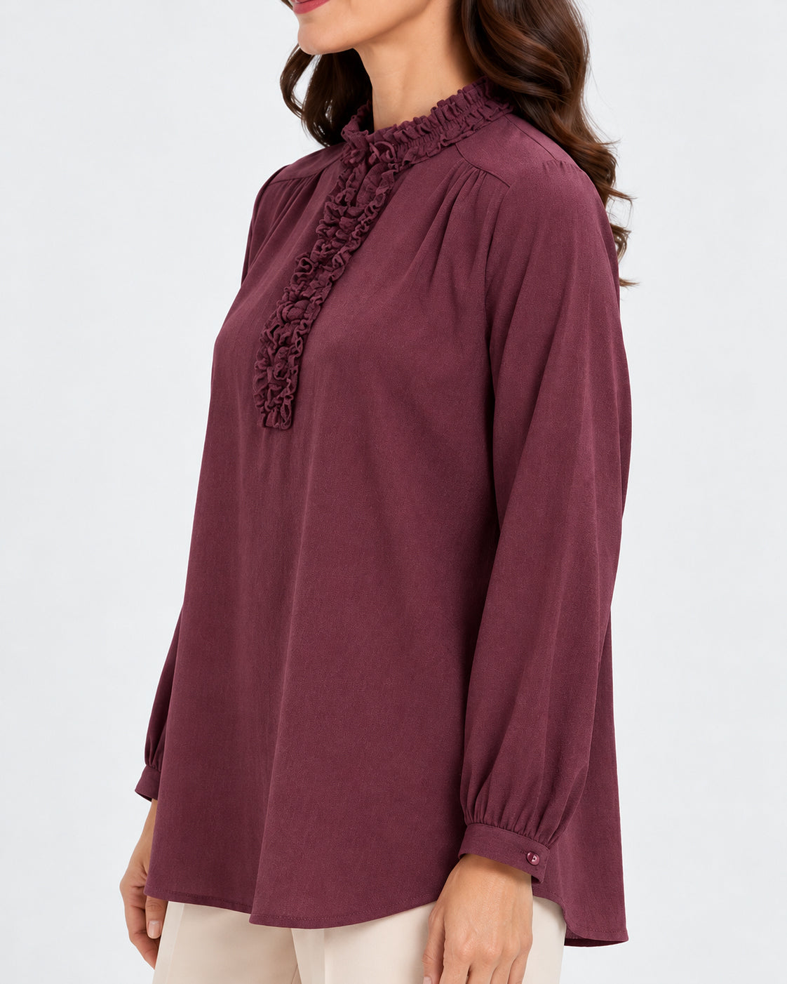 satin blouse