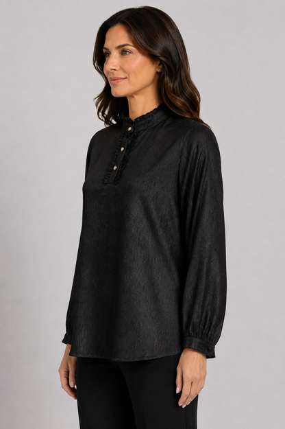 satin blouse