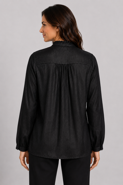 satin blouse