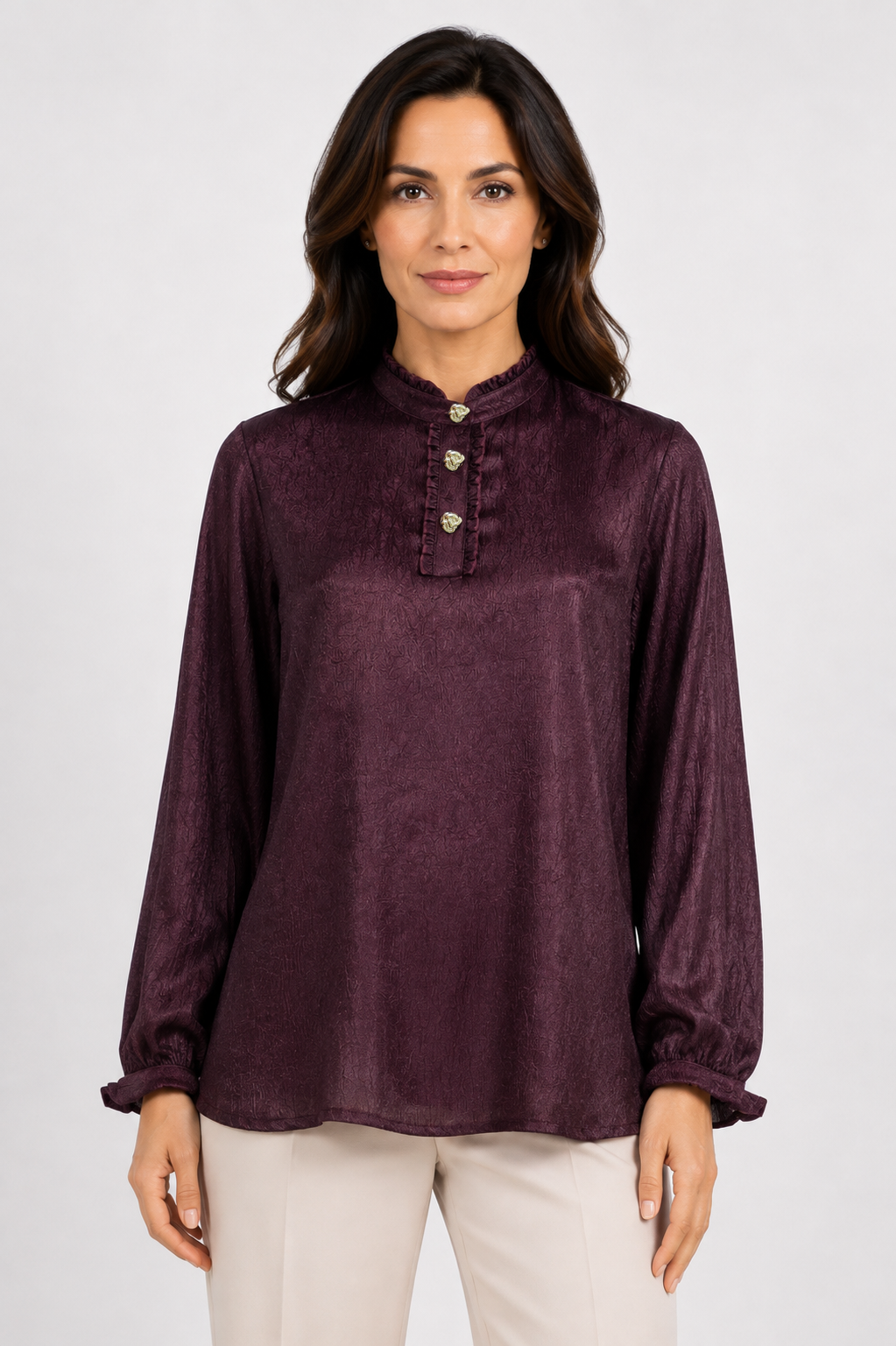satin blouse