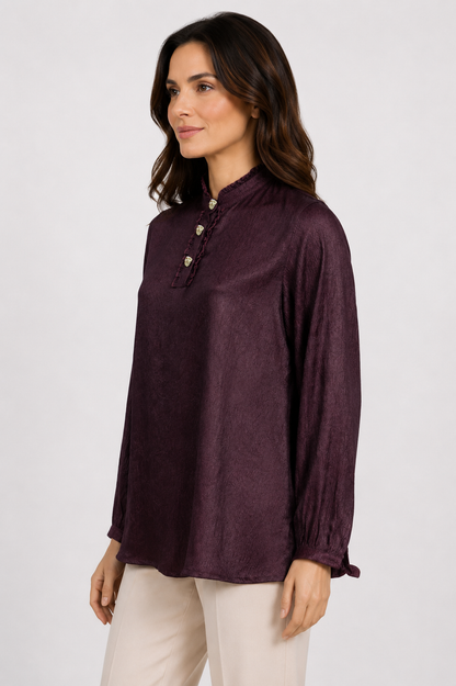 satin blouse