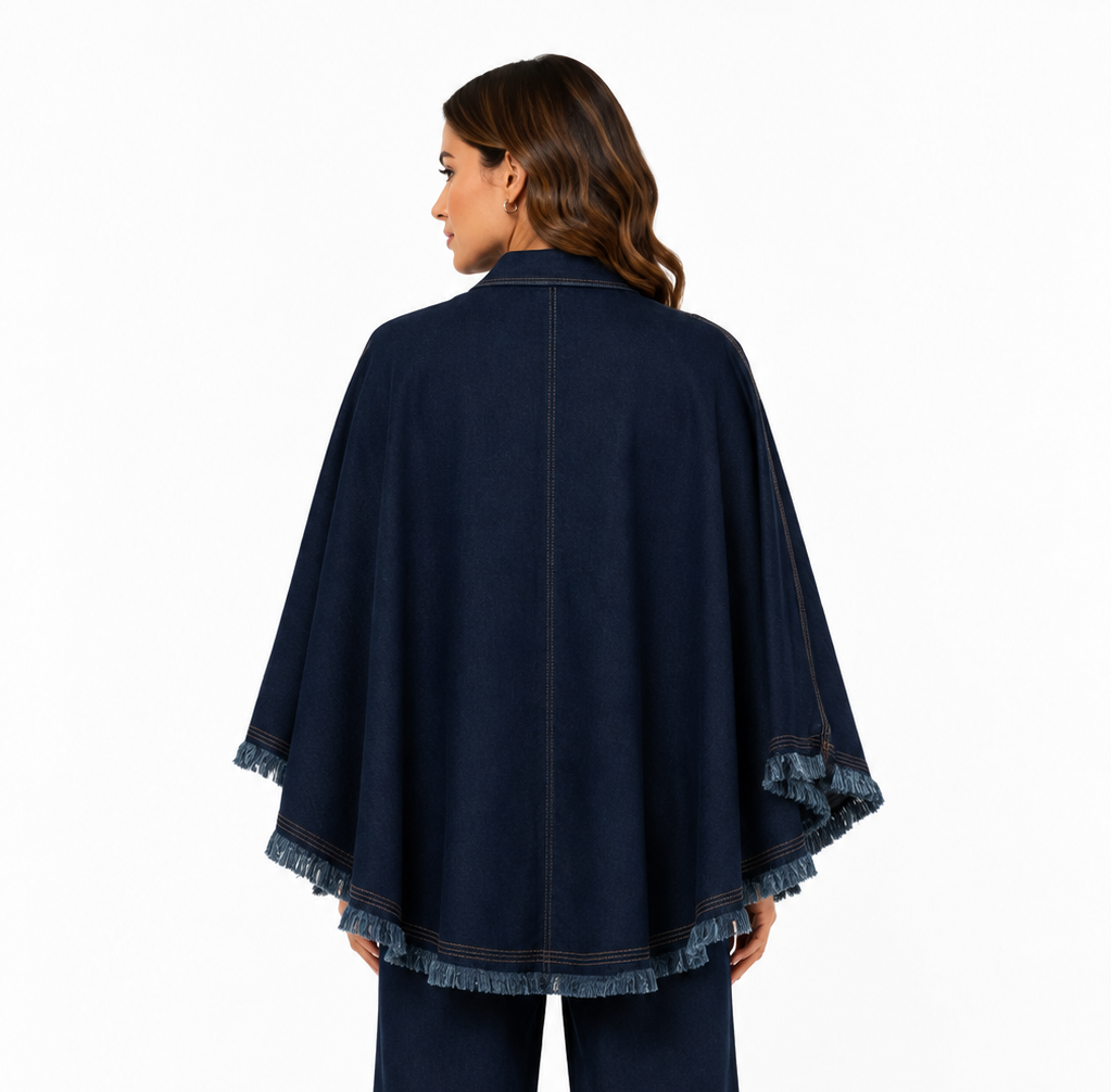 jeans poncho