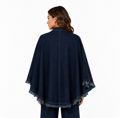 jeans poncho