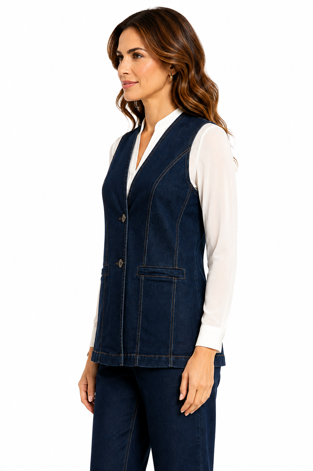 jeans vest