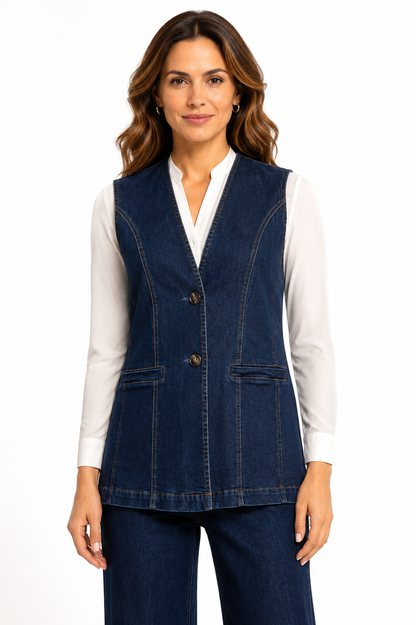 jeans vest