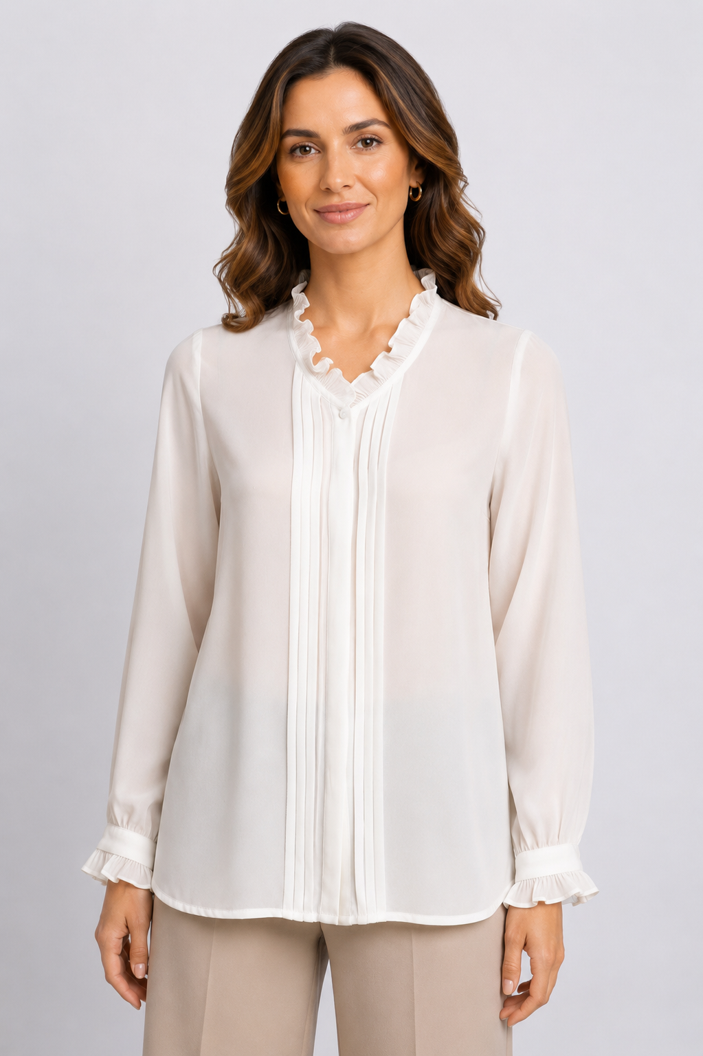chiffon shirt
