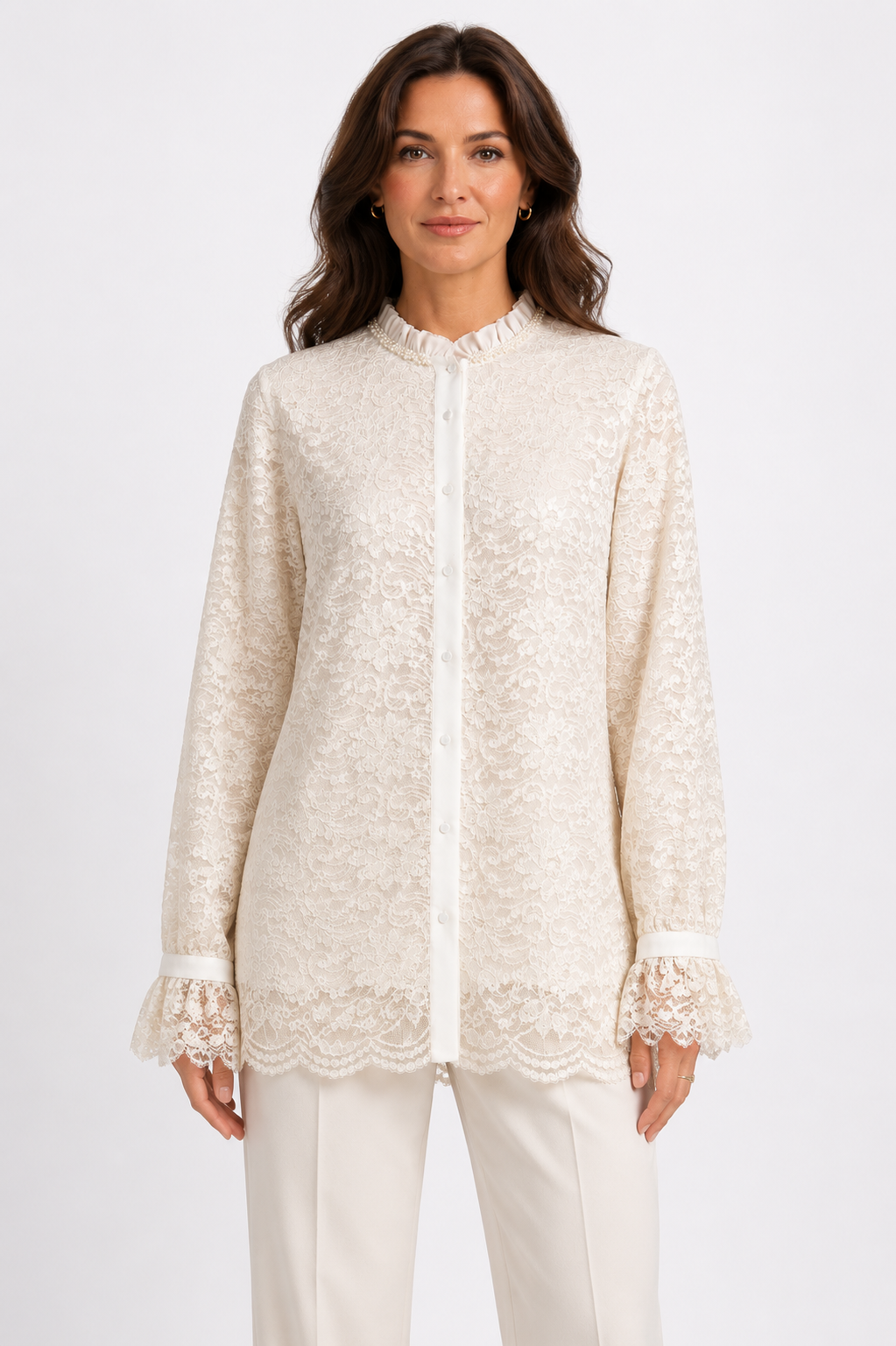 lace shirt