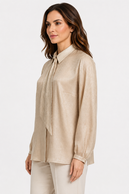 satin shirt