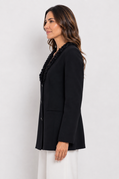 crepe jacket