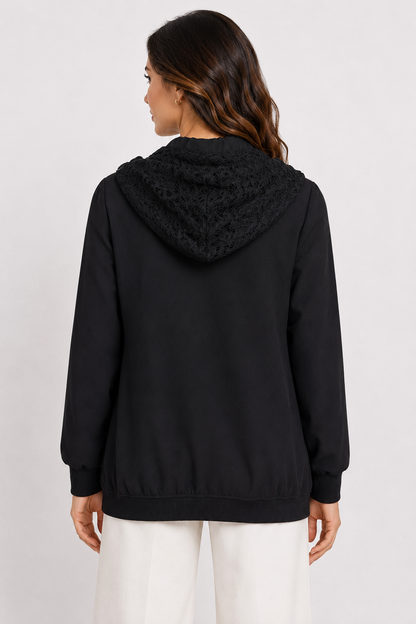 crepe jacket