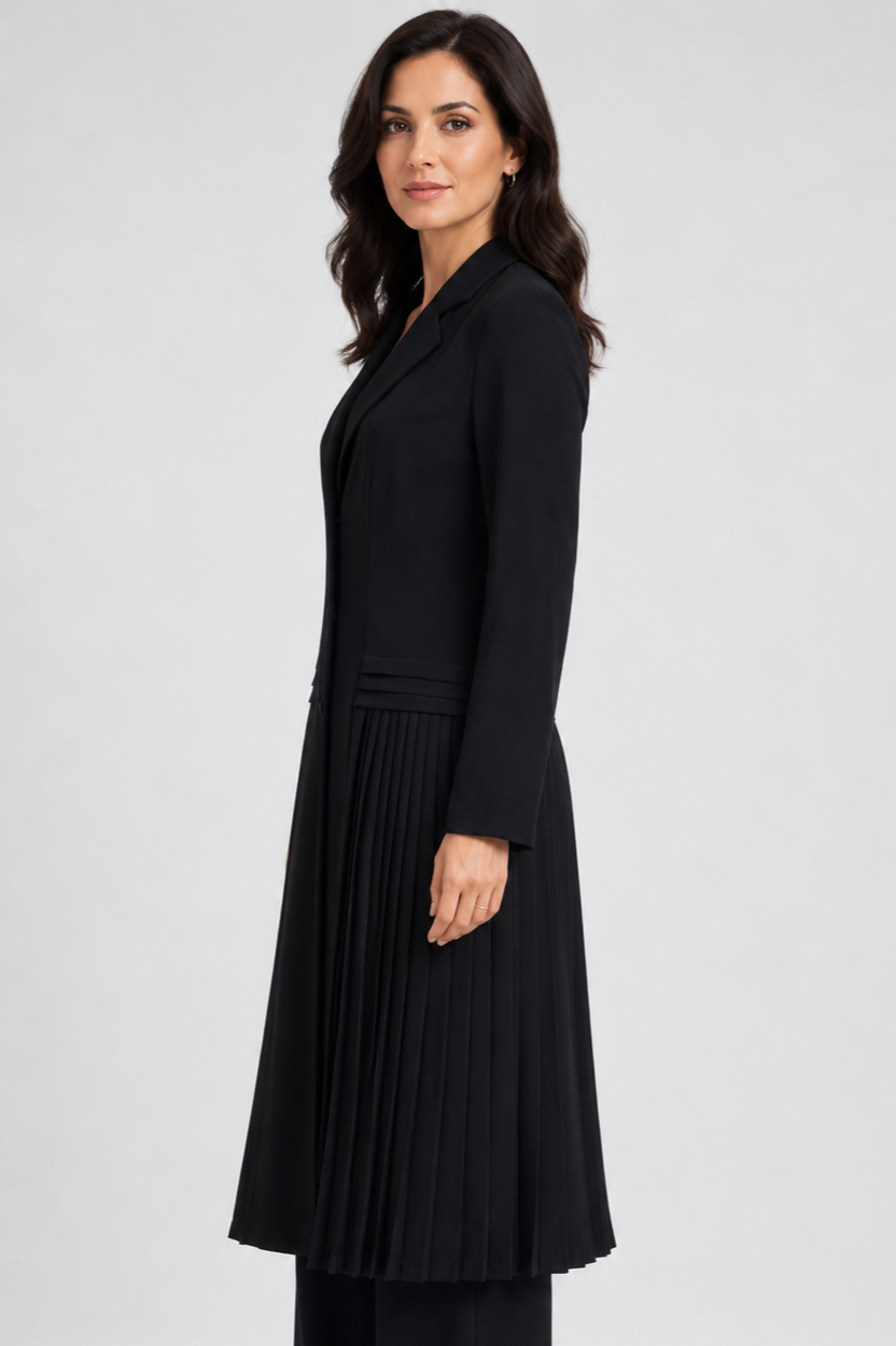 crepe jacket