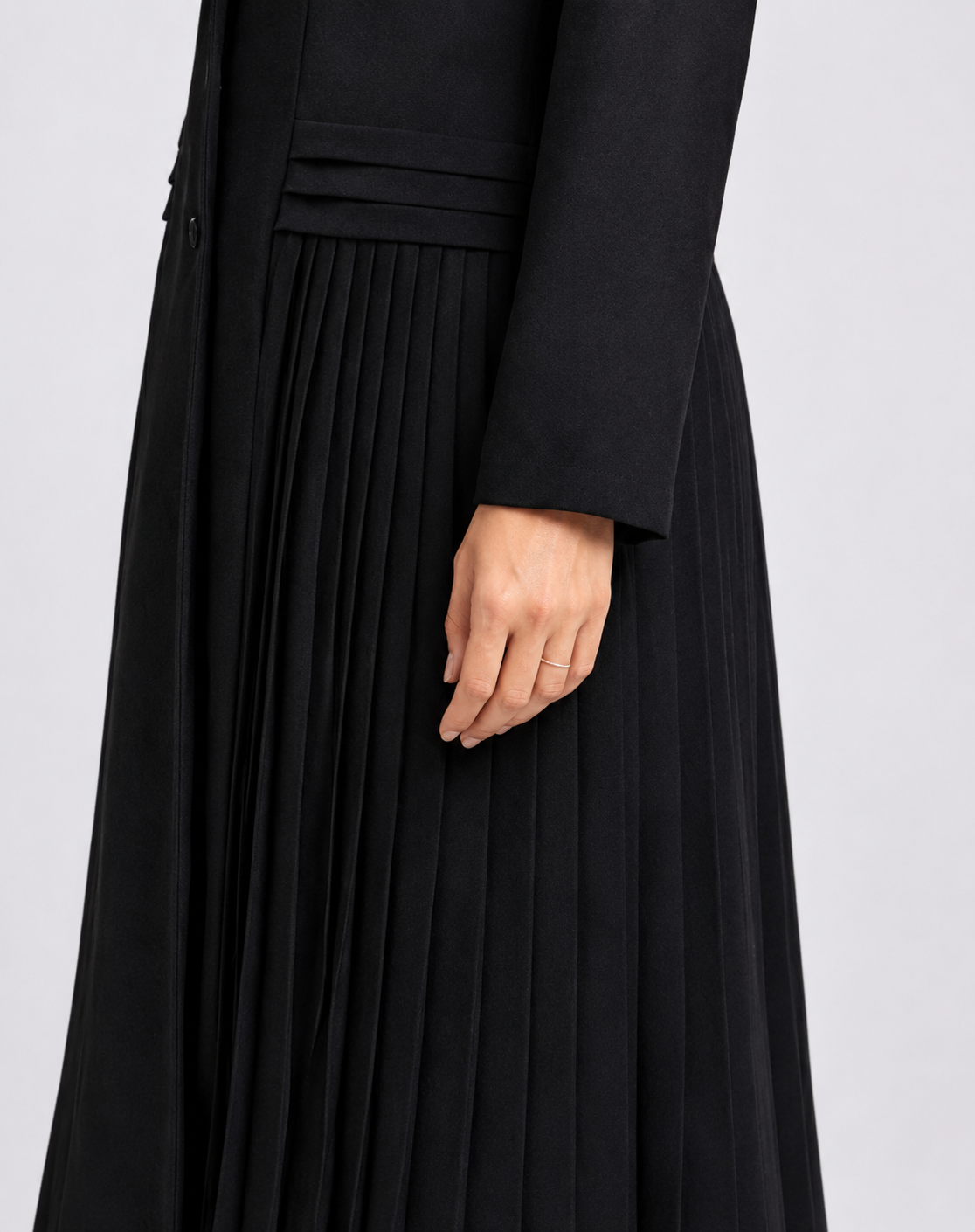 crepe jacket