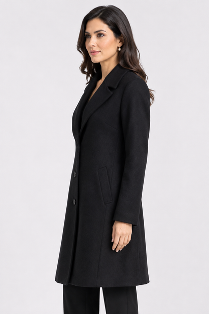 cashmere feel coat