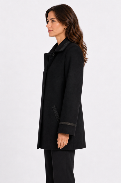 cashmere feel coat