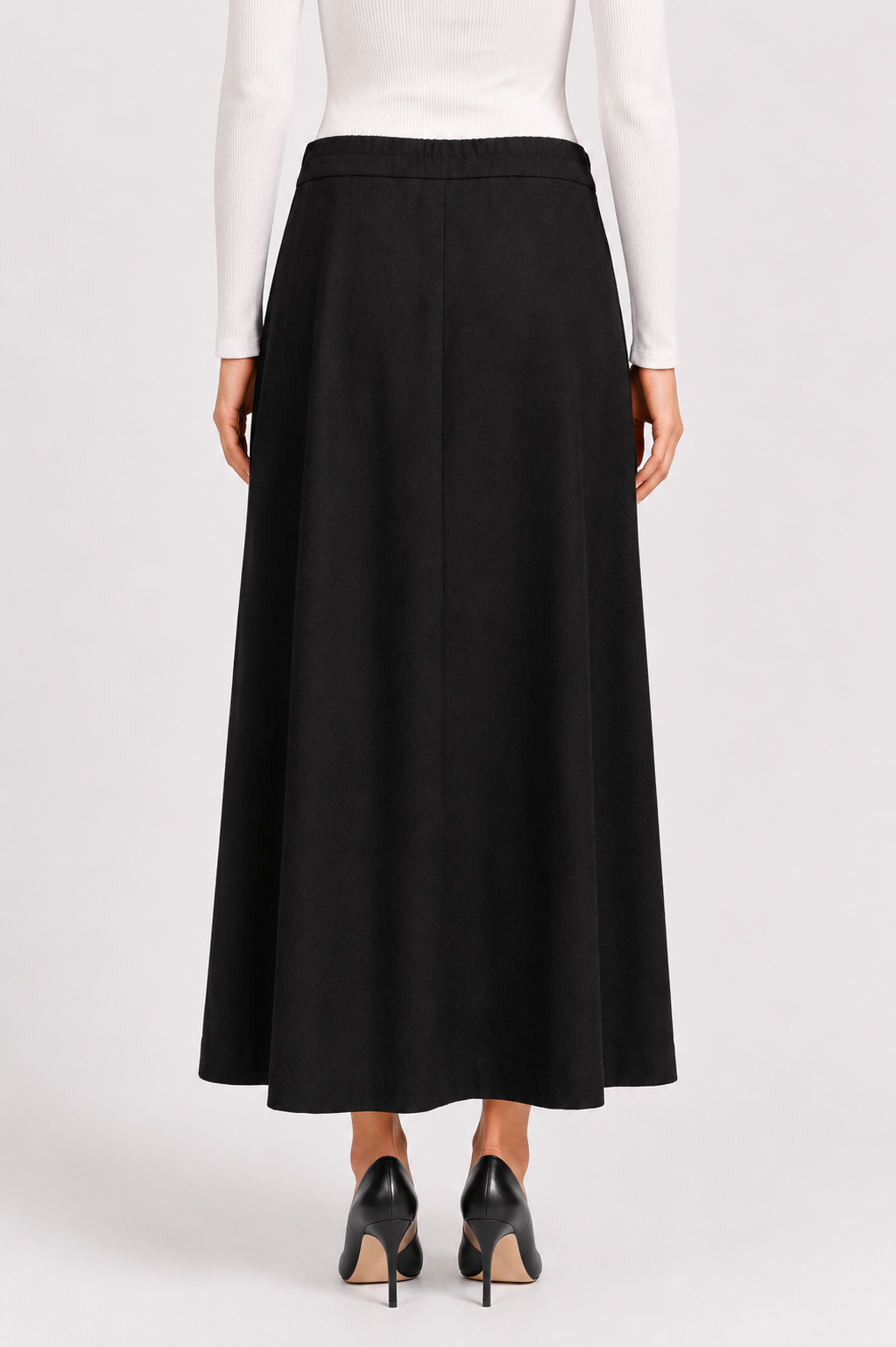 cashmere feel skirt