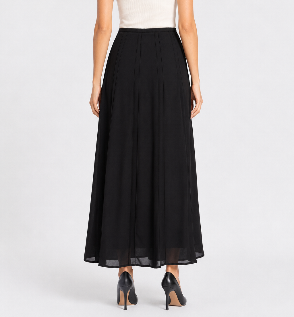 chiffon skirt