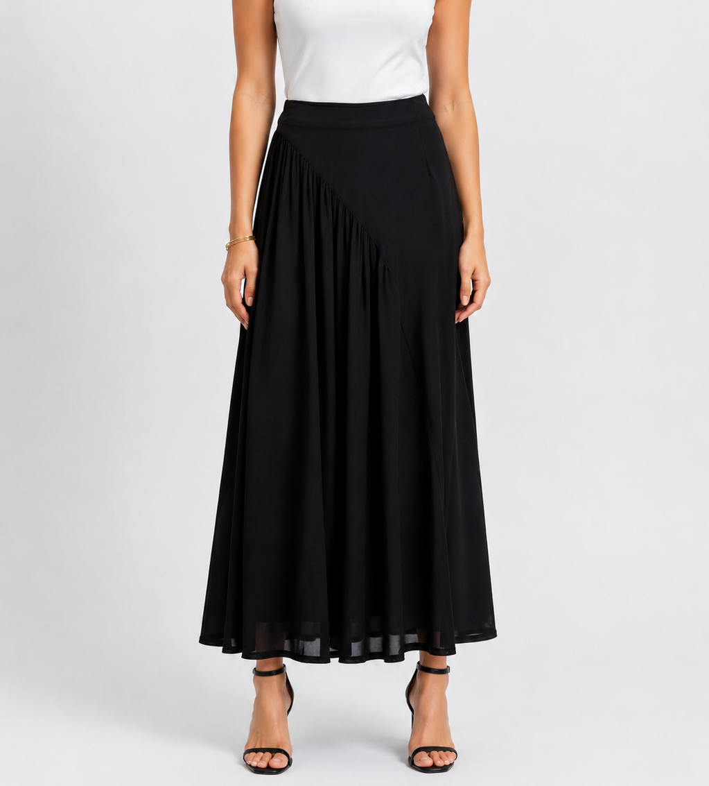 chiffon skirt