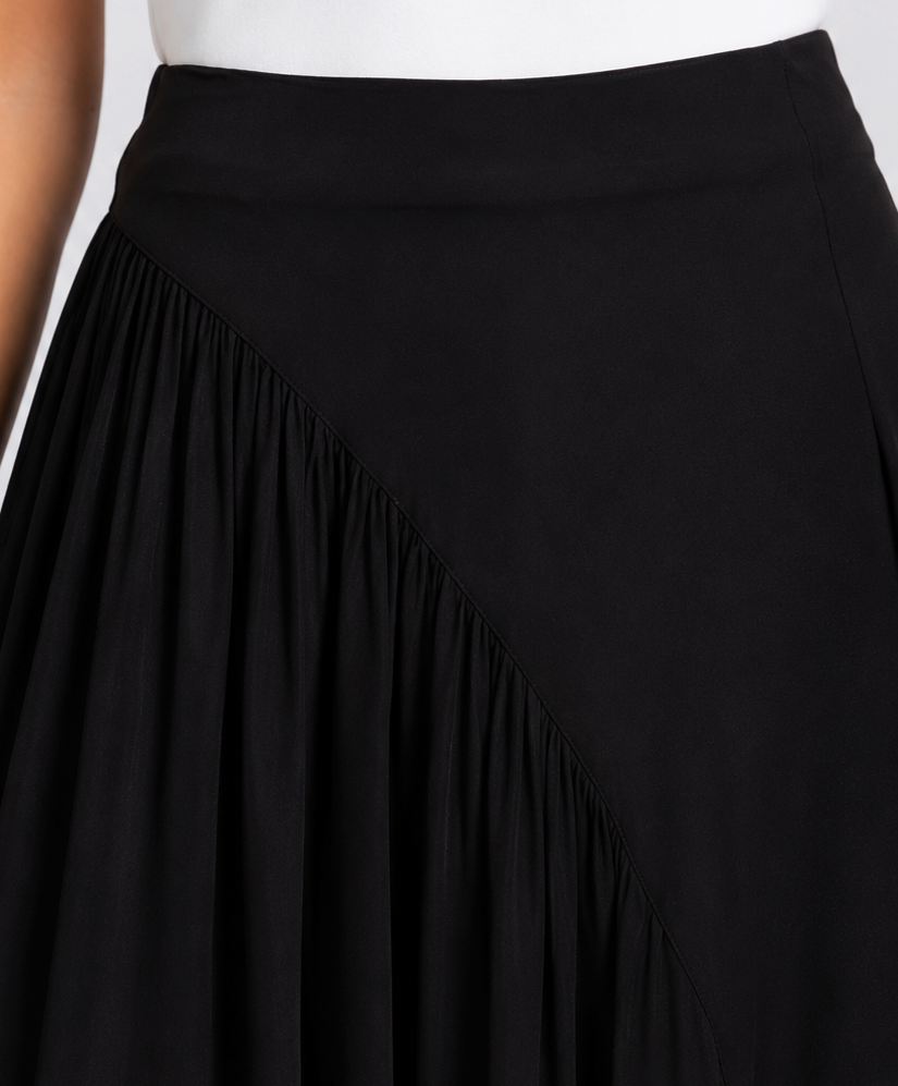 chiffon skirt