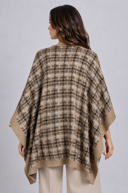 knitwear poncho