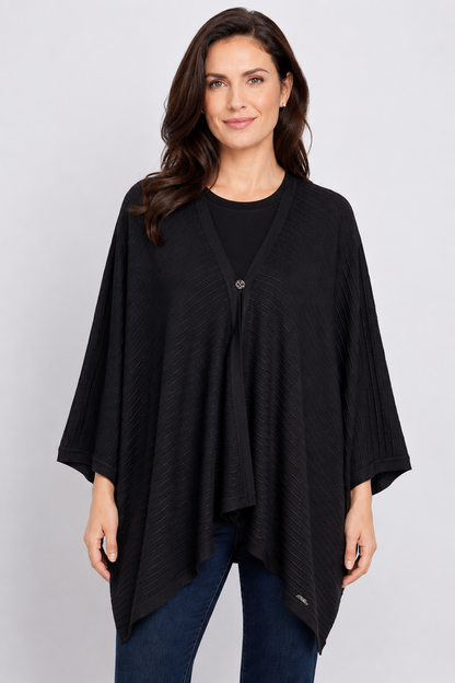 knitwear poncho