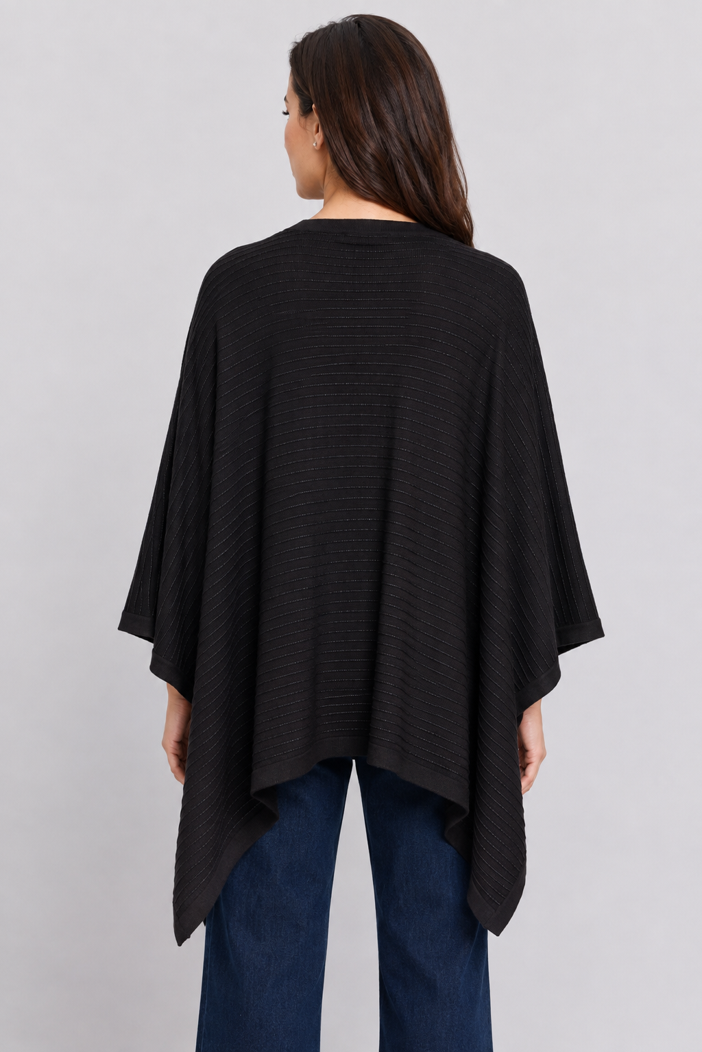 knitwear poncho