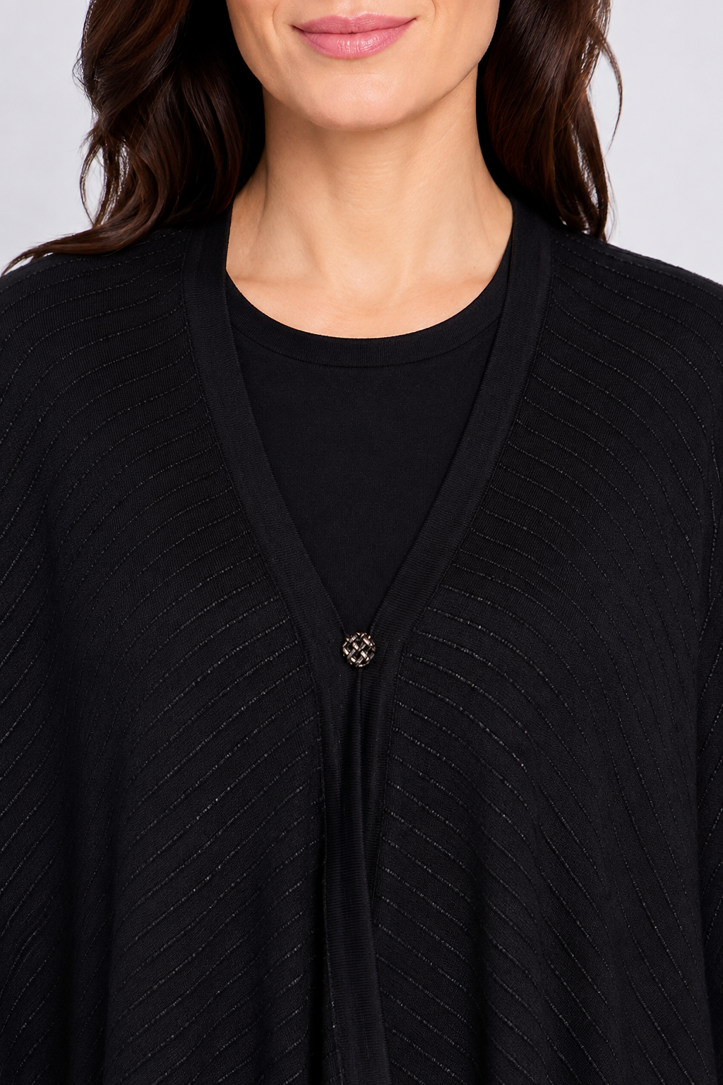 knitwear poncho