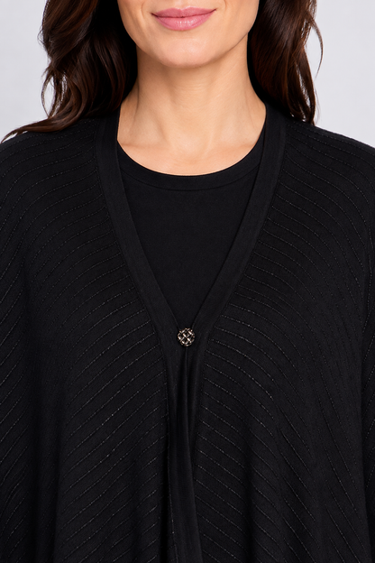 knitwear poncho
