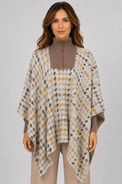 knitwear poncho
