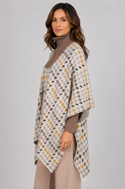 knitwear poncho