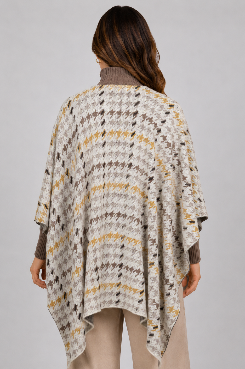 knitwear poncho