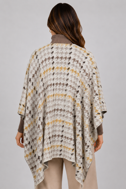 knitwear poncho