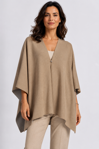 knitwear poncho