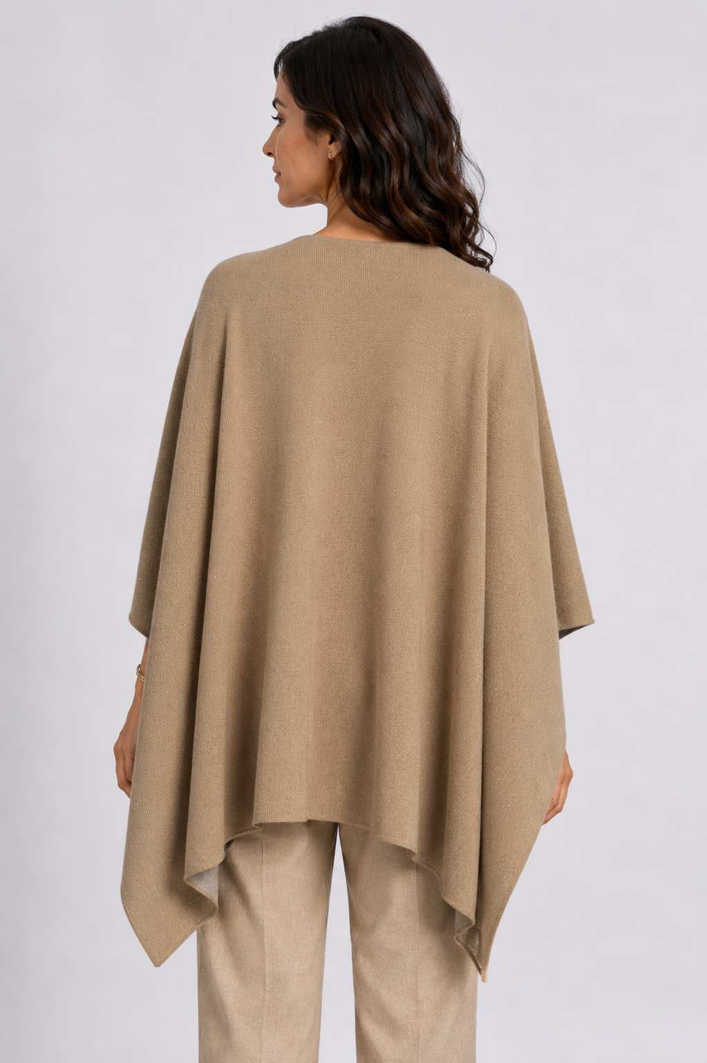 knitwear poncho