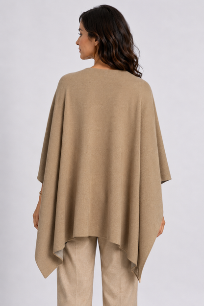 knitwear poncho