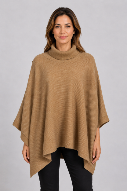 knitwear poncho