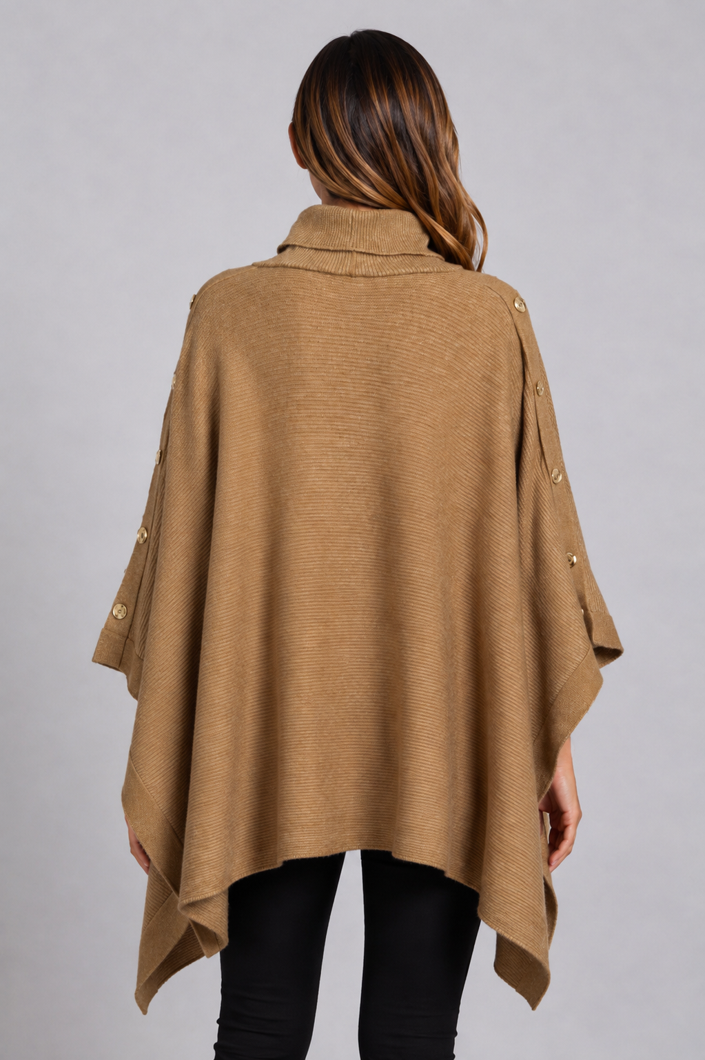 knitwear poncho