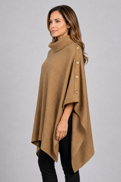knitwear poncho